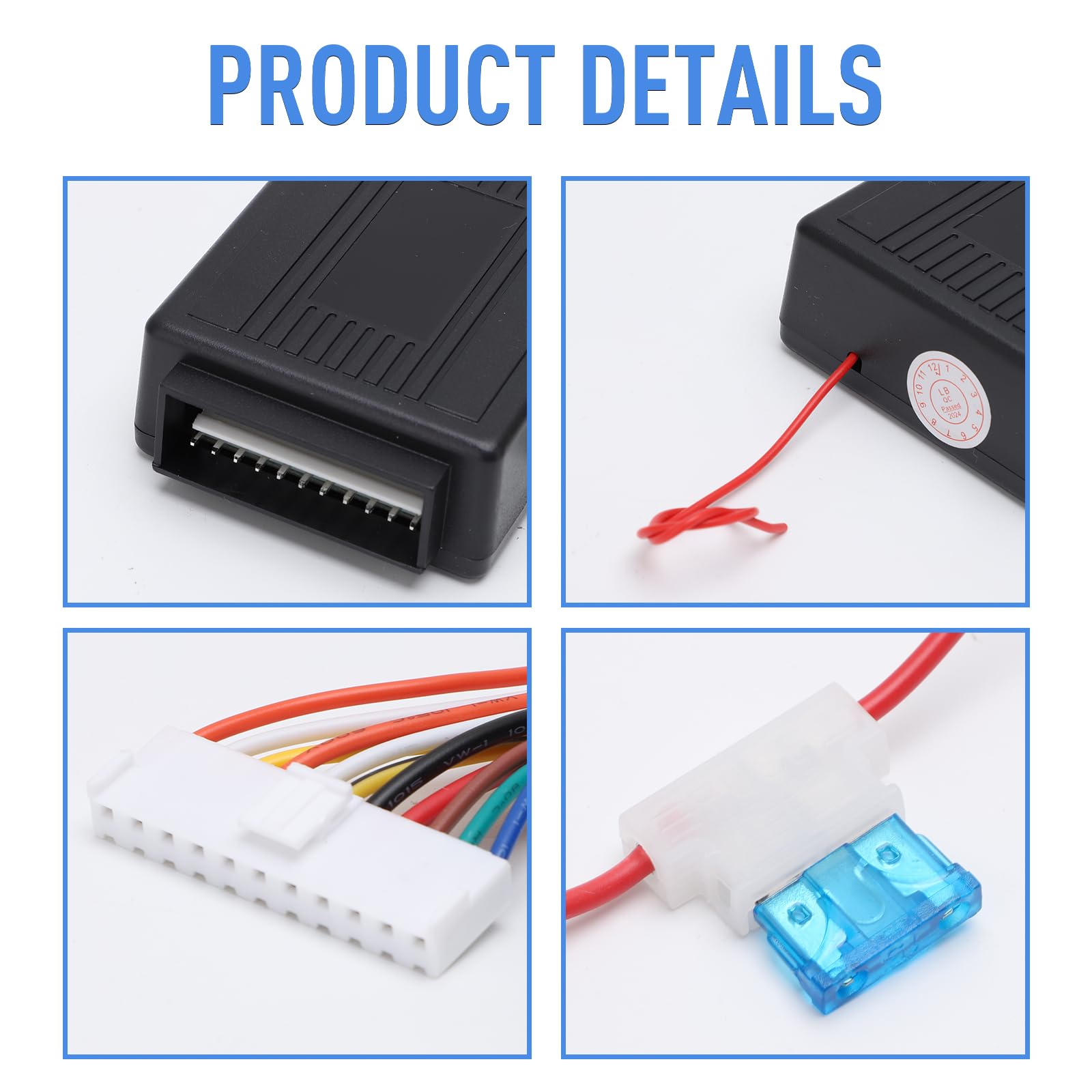 Tbest Keyless Entry Car Kit Universal Remote Central Locking System with 2 Remotes LB-402 L248 Auto Keyless Entry for Easy Car Access - View 5 of 9