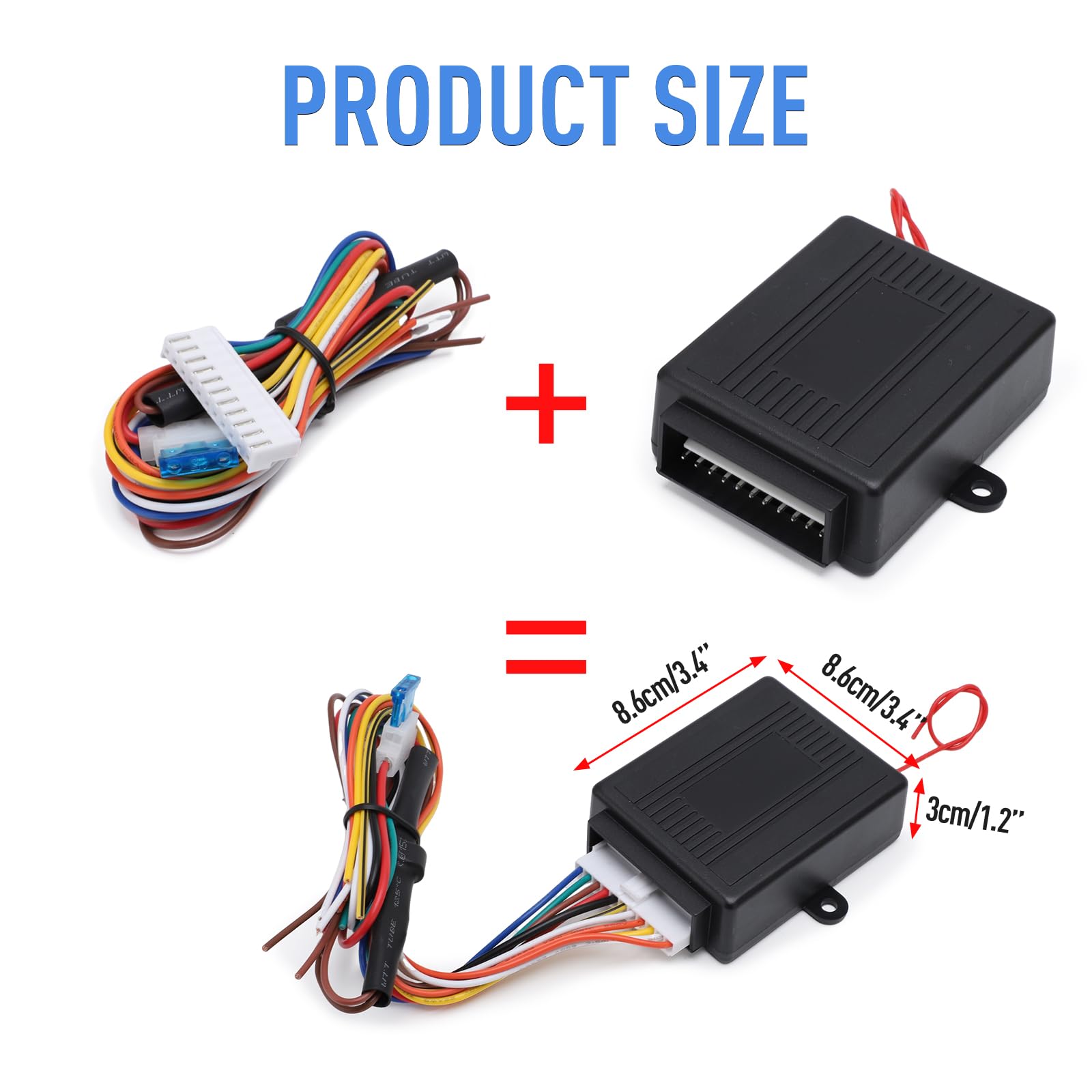 Tbest Keyless Entry Car Kit Universal Remote Central Locking System with 2 Remotes LB-402 L248 Auto Keyless Entry for Easy Car Access - View 6 of 9