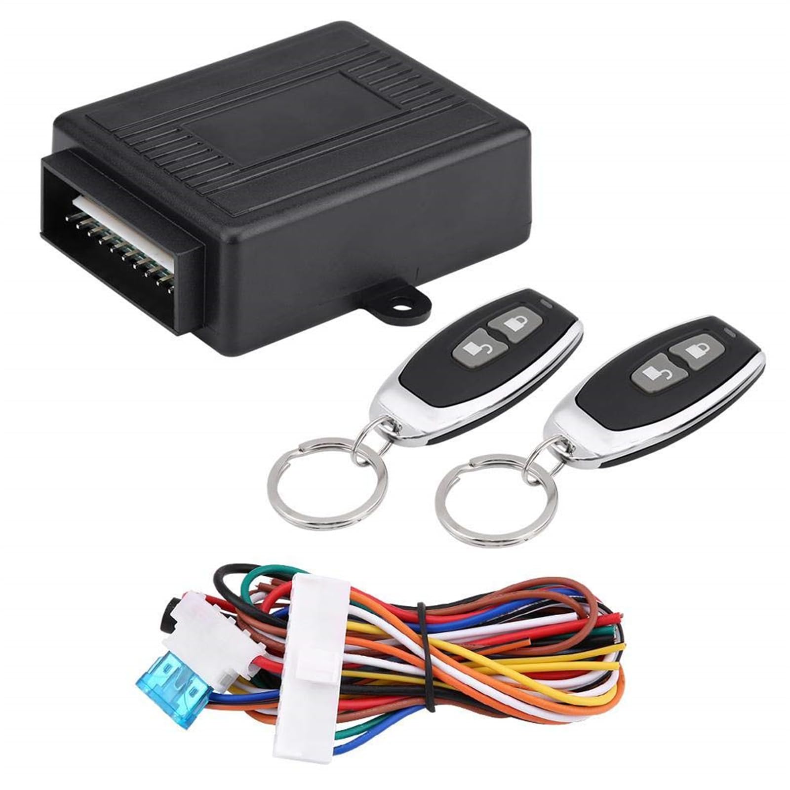 Keyless Entry Car Kit Universal Remote Central Locking System with 2 Remotes LB-402 L248 Auto Keyless Entry for Easy Car Access