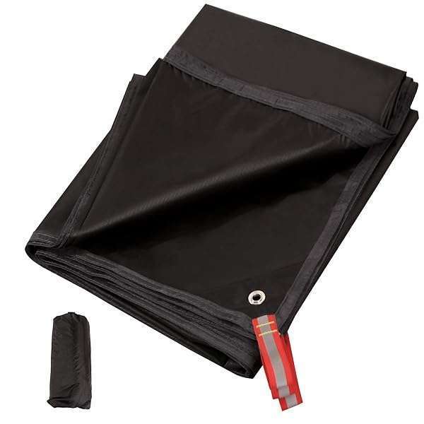 REDCAMP "REDCAMP Ultralight Tent Footprint - Waterproof Camping Tarp (95"x87") with Drawstring Bag for Hiking & Ground Camping"