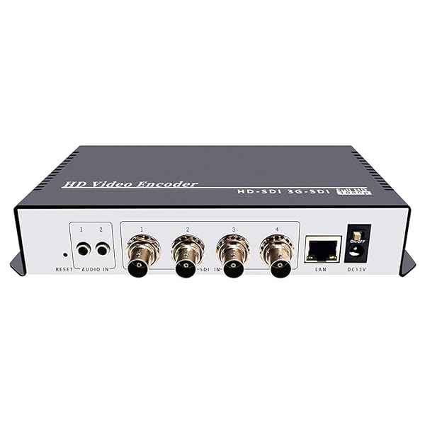 iseevy ISEEVY 4 Channel 1080P Video Encoder: Stream Live with RTMP, SRT, RTSP & More!
