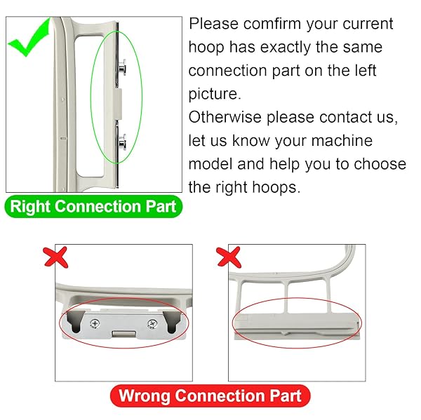 Sew Tech 3-in-1 Sew Tech Embroidery Hoops for Brother SE700, SE600, PE535 & More - Perfect Fit for Babylock Machines! - View 7 of 11