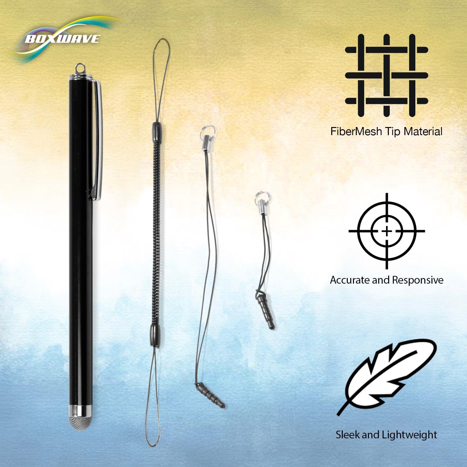 BoxWave BoxWave Stylus Pen for Amazon Fire HD 10 9th Gen 2019 FineTouch Capacitive Super Precise Champagne Gold - View 3 of 9