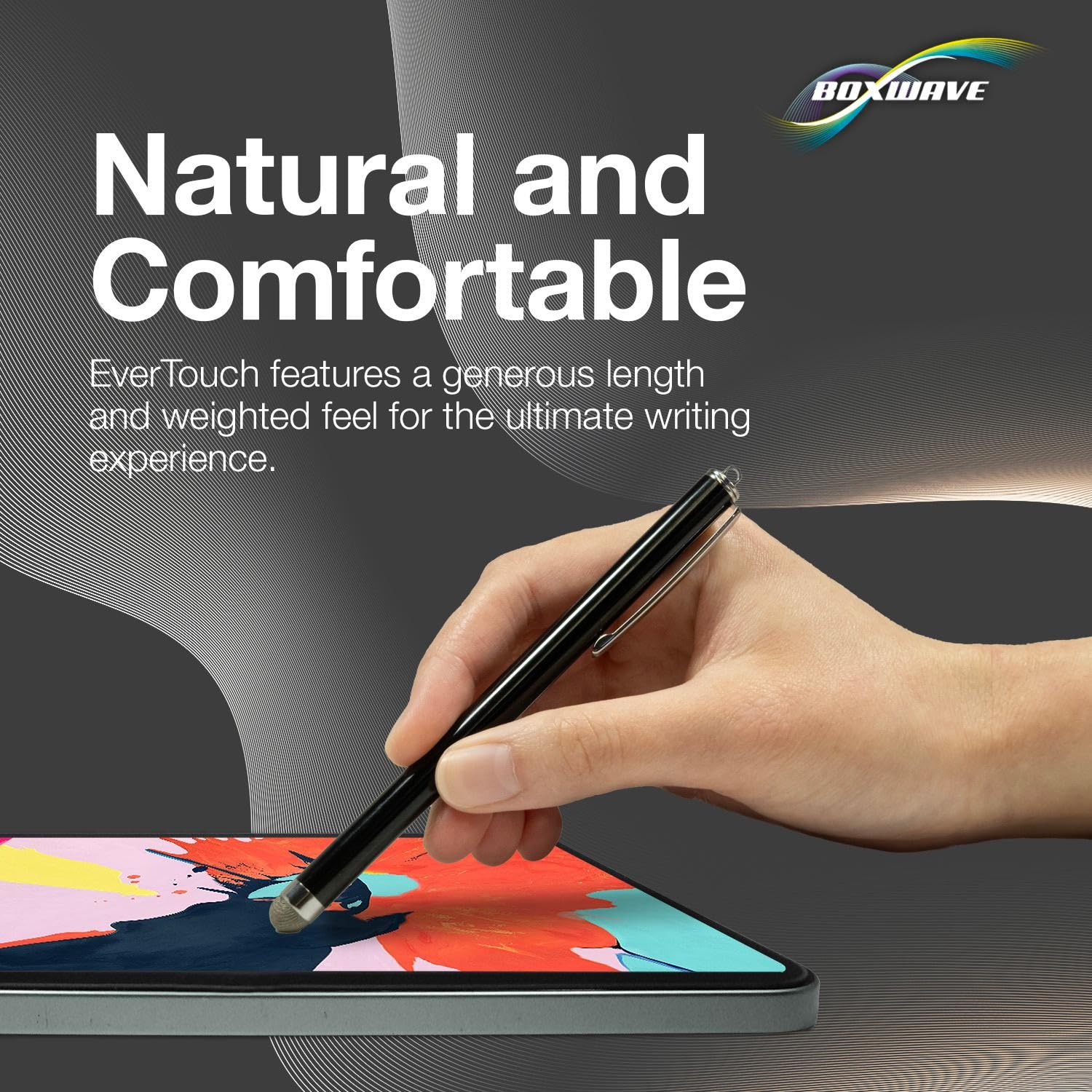 BoxWave BoxWave Stylus Pen for Amazon Fire HD 10 9th Gen 2019 FineTouch Capacitive Super Precise Champagne Gold - View 4 of 9