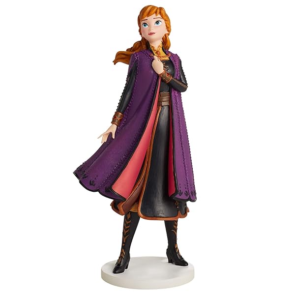 "Enesco Disney Showcase Frozen II Anna Figurine 8.31" - Collectible Multicolor Decor"