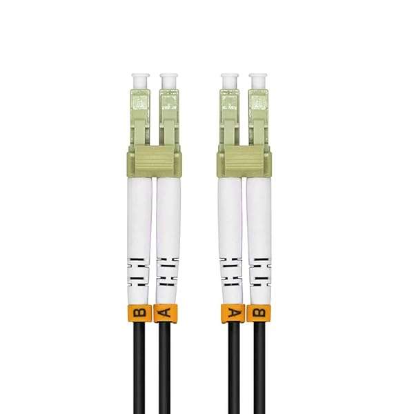 Jeirdus Jeirdus 10M LC to LC 10G OM3 Outdoor Armored Duplex Fiber Optic Cable - High-Speed 33FT Jumper Patch Cord - View 3 of 6