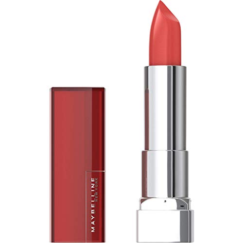 MAYBELLINE Maybelline Color Sensational Lipstick: Hydrating Cream Finish in Nude, Pink, Red & Plum - Sunset Spark 0.15 oz