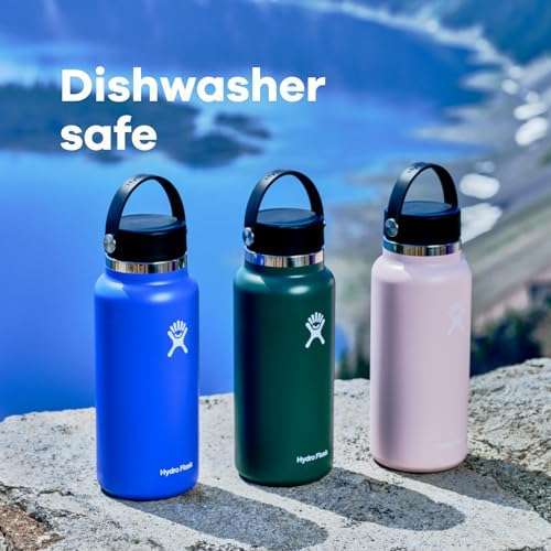 Hydro Flask Hydro Flask Wide Flex Cap White 32 Oz - Durable, Leak-Proof & Stylish Water Bottle Accessory - View 5 of 8