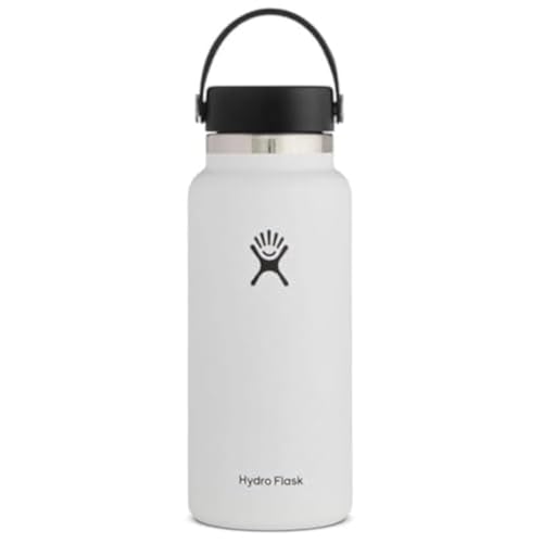 Hydro Flask Hydro Flask Wide Flex Cap White 32 Oz - Durable, Leak-Proof & Stylish Water Bottle Accessory - View 4 of 8