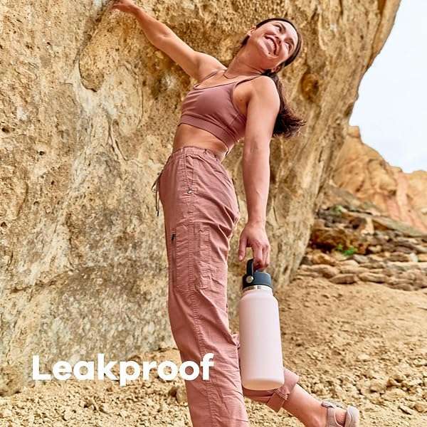 Hydro Flask Hydro Flask Wide Flex Cap Black 20 Oz - Durable, Stylish & Perfect for Hydration - View 4 of 7