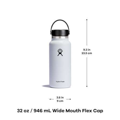 Hydro Flask Hydro Flask Wide Flex Cap Black 32 Oz - Durable, Leak-Proof & Stylish Water Bottle Accessory - View 5 of 7