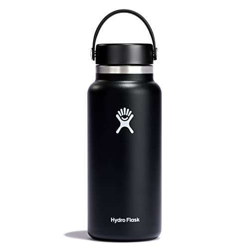 Hydro Flask Hydro Flask Wide Flex Cap Black 32 Oz - Durable, Leak-Proof & Stylish Water Bottle Accessory