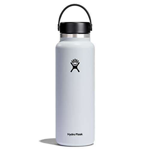 Hydro Flask Hydro Flask Wide Flex Cap White 40 Oz - Durable, Stylish & Perfect for Hydration
