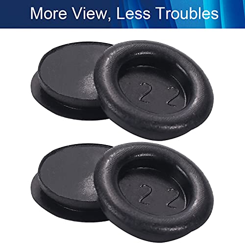 Fielect Fielect 30Pcs Rubber Grommets 7/8 Inch Eyelet Ring Gasket for Wiring Electric Cable Protection Black - View 3 of 6