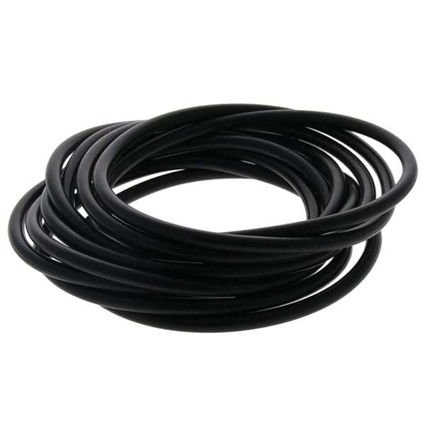 10pcs Othmro Nitrile Rubber O-Rings - 5mm Wire Dia, 105mm OD for Oil & Air Sealing | Ideal for Plumbing & Car Repair