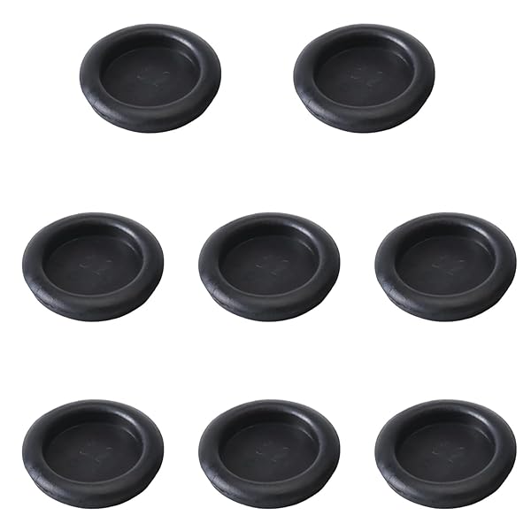 Fielect Fielect 10Pcs 32mm Rubber Grommets Oil Resistant for Wiring Cable Black Durable Mounting Solution - View 5 of 7