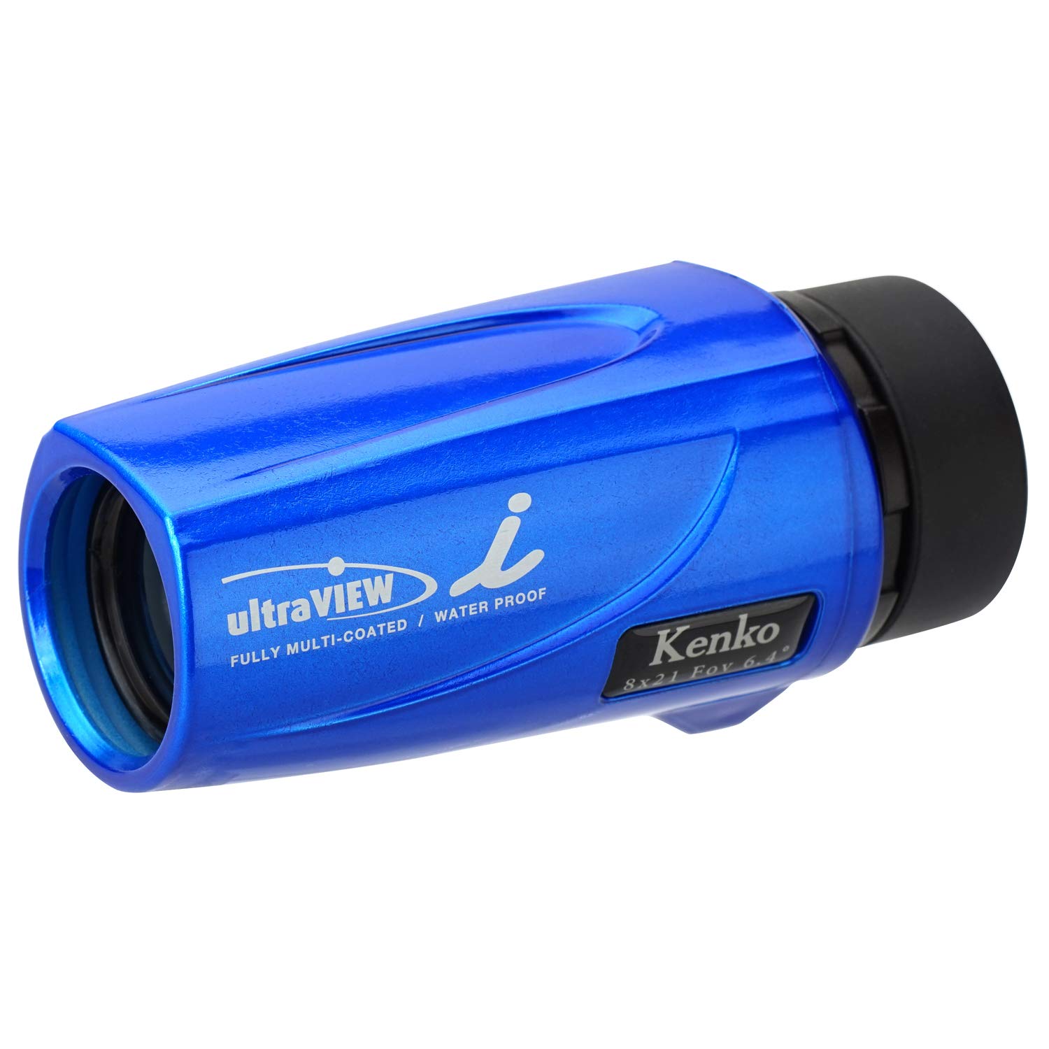 Kenko 320013 Ultra View I Monocular 8x21 - Fully Waterproof & Multi-Coated for Clear Viewing