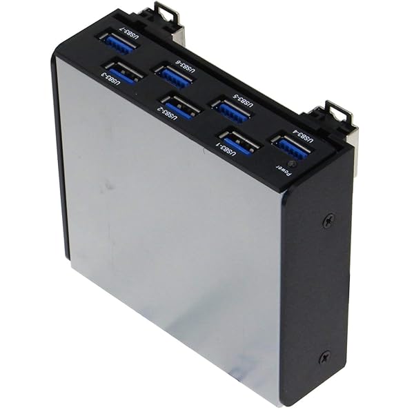 Sedna SEDNA USB 3.1 Gen 1 7 Port DIN-Rail Mounting Hub for Industrial Control and Server Cabinet Applications - View 4 of 4