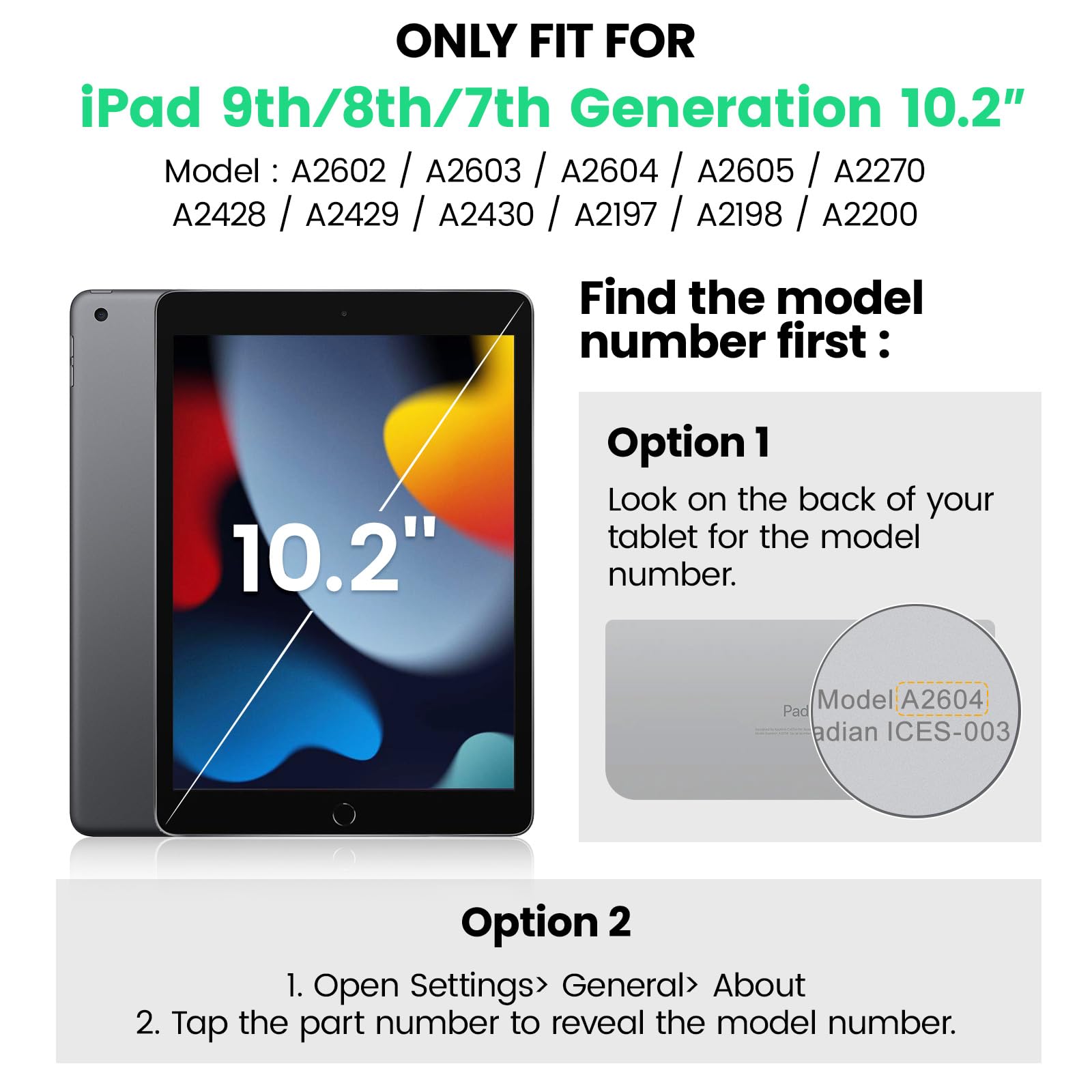 SEYMAC SEYMAC Heavy Duty iPad 9th 8th 7th Generation Case 10.2 Inch Shockproof with Screen Protector Rotating Stand Handle Shoulder Strap Pink - View 2 of 9