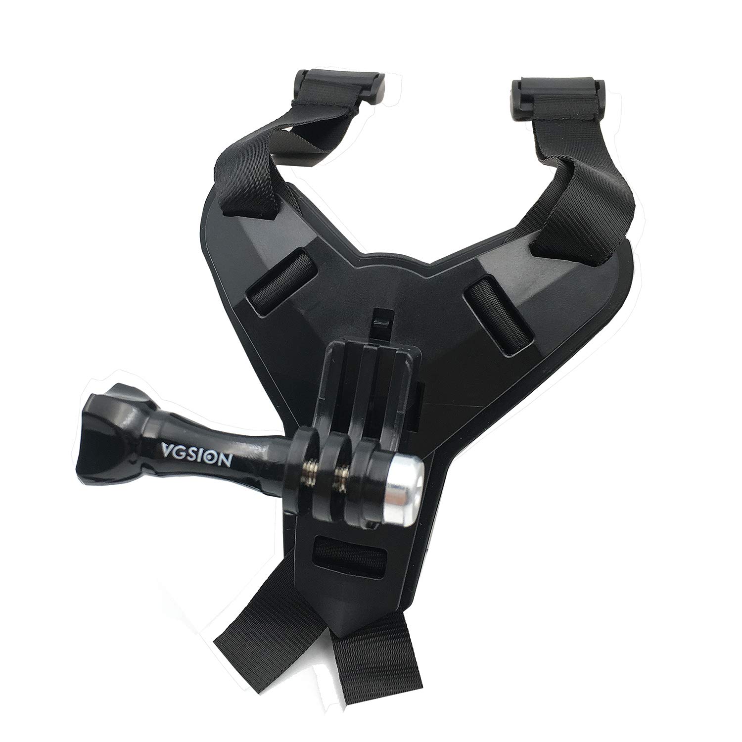 vgsion Vgsion Motorcycle Helmet Chin Mount for GoPro Hero 13 12 11 9 8 7 6 5 4 DJI Osmo Action Insta360 One R Xiaomi Yi SJCAM - View 3 of 6