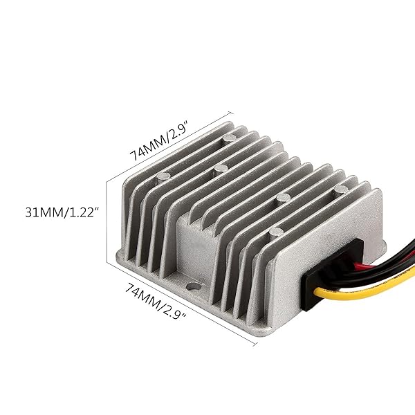 YIPBOWPT Golf Cart Voltage Reducer Converter 48V to 12V 20A 240W DC Regulator for Club Car High Performance Power Solution - View 5 of 7