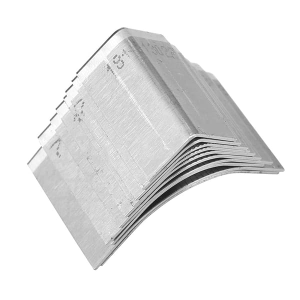 Hztyyier 10pcs Corner Trimmers Set - Leathercraft Cutter for Wallets & Belts | Metal Corner Punch Tool - View 6 of 8