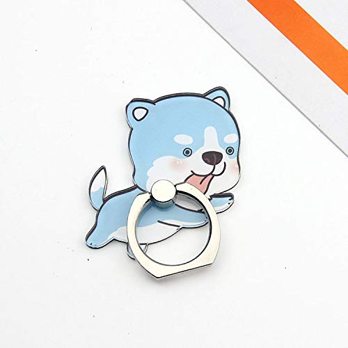 JCSMARTEC 4Pcs Cute Dogs Cats Phone Ring Holder Stand 360 Rotation Finger Grip Kickstand Mount for Cellphones and Tablets - View 5 of 7