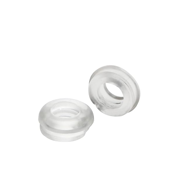 Fielect Fielect 1000Pcs Rubber Grommet 9mm Inner Dia Oil Resistant for Wiring Cable Transparent - View 3 of 7