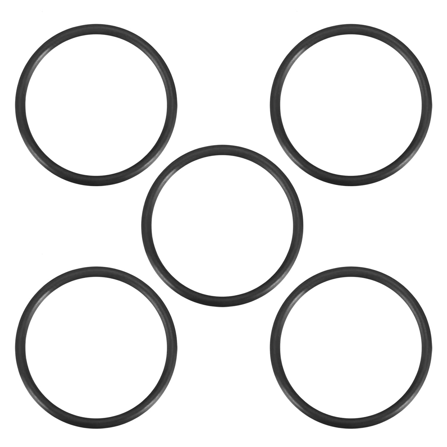 Othmro Othmro 10Pcs Nitrile Rubber O-Rings 37mm OD 33mm ID 2mm Width for Reliable Sealing Solutions - View 6 of 7