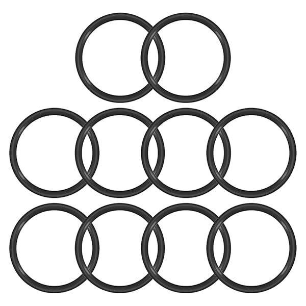 Othmro 10pcs Nitrile Rubber O-Rings 2mm Wire Dia 36mm OD Metric Washers for Oil Air Sealing Professional Plumbing Car Repair