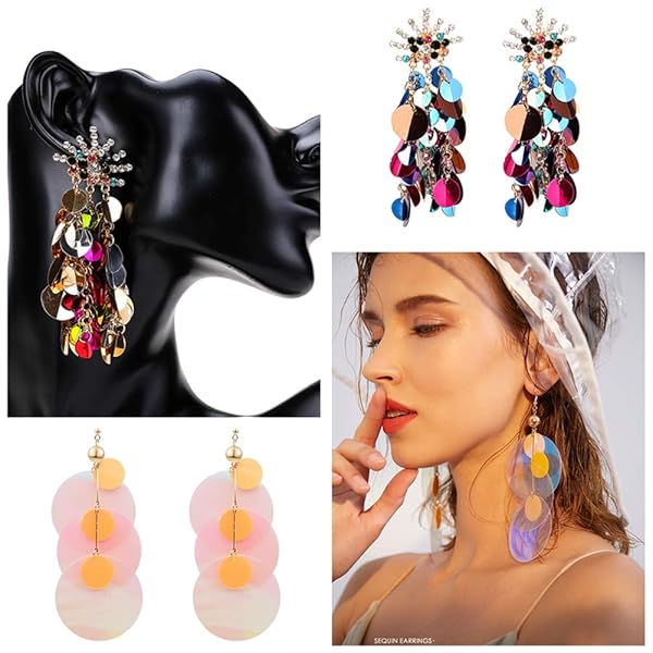 OLYCRAFT OLYCRAFT 6 Boxes 12mm Metallic Flat Round Sequins for Jewelry, Crafts & Embroidery - 6 Vibrant Colors - View 6 of 6