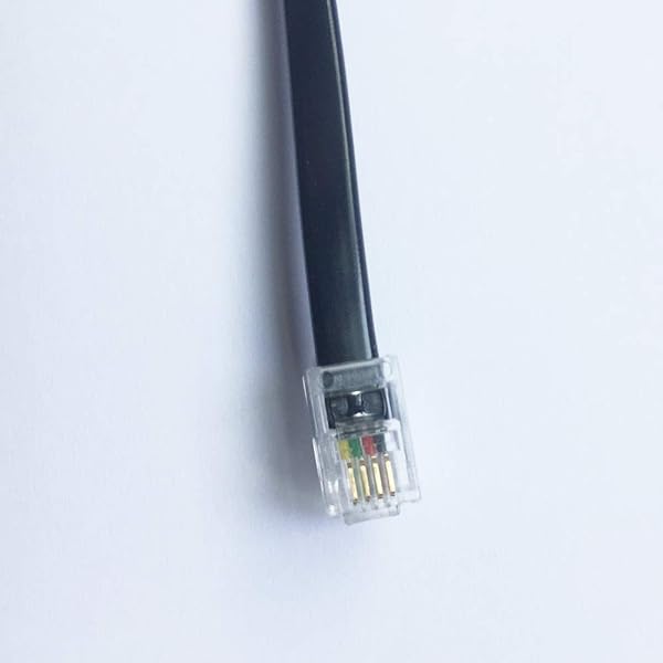 ezonpinzv RJ9 to QD Adapter Cable for Plantronics M12 & Cisco 7940-7975 Headsets - Quick Disconnect Coil Cord - View 9 of 9