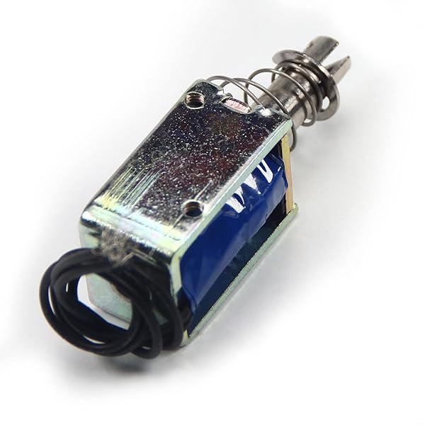 Fielect Fielect DC 12V 25N Pull Type Solenoid Electromagnet 10mm Stroke Open Frame Linear Motion JF-1039-12V - View 9 of 9