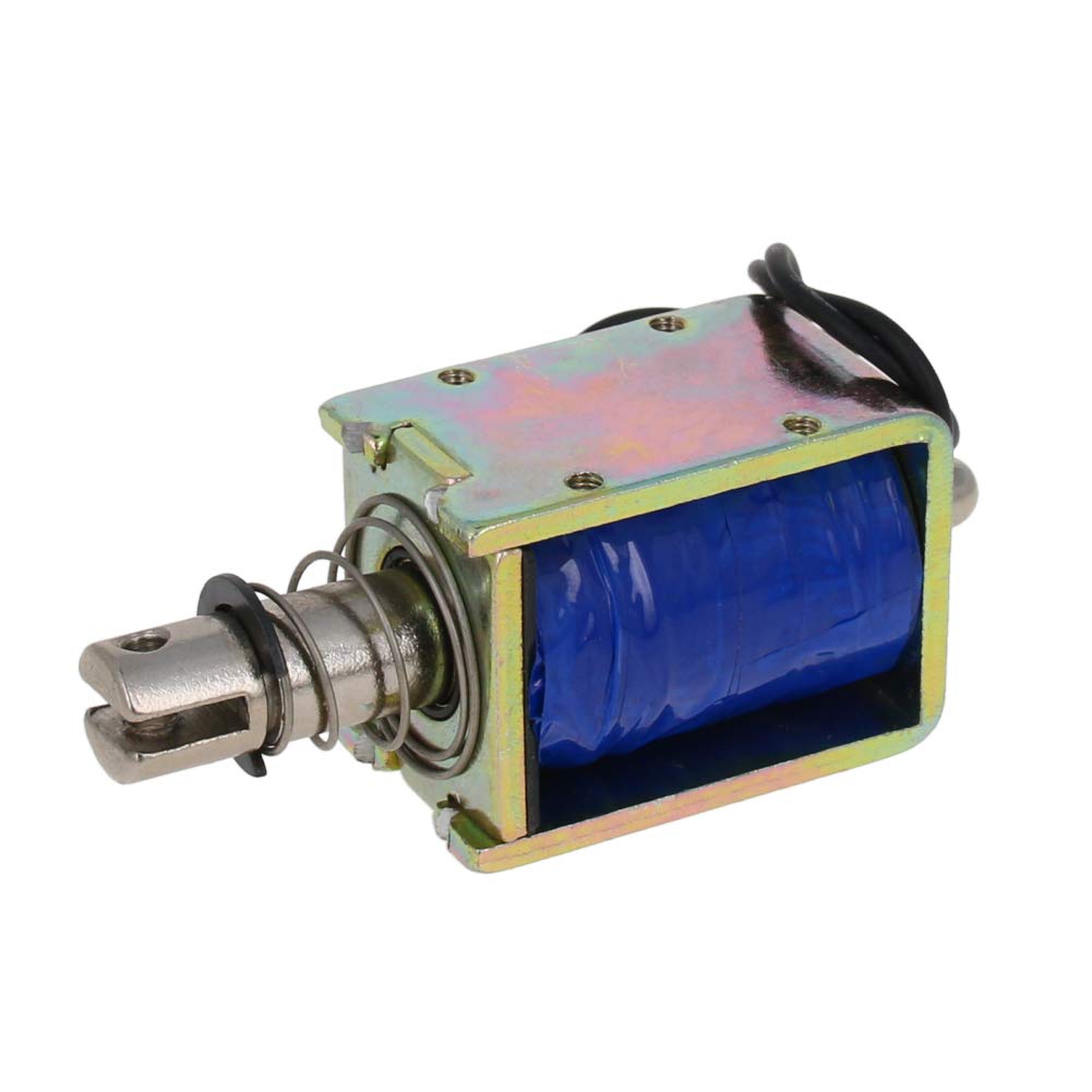 Fielect Fielect DC 12V 2A 20N 10mm Stroke Pull Type Solenoid Electromagnet Open Frame Linear Motion JF-0826-12V - View 9 of 9