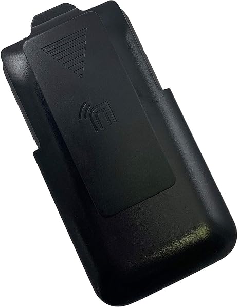 Nakedcellphone Holster for Alcatel Smartflip Go Flip 3 Nakedcellphone Black Rotating Belt Clip Holder Case with Kickstand - View 4 of 9