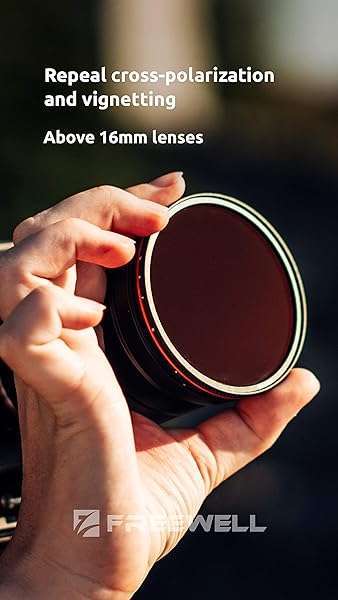 FREEWELL Freewell 82mm Hard Stop Variable ND Filter: 6-9 Stop for Bright Days - Enhance Your Photography! - View 4 of 6