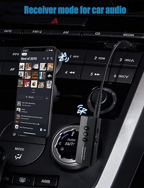 Isobel Isobel Bluetooth 5.3 3-in-1 Transmitter Receiver: Upgrade Your TV & Audio Experience - View 5 of 9