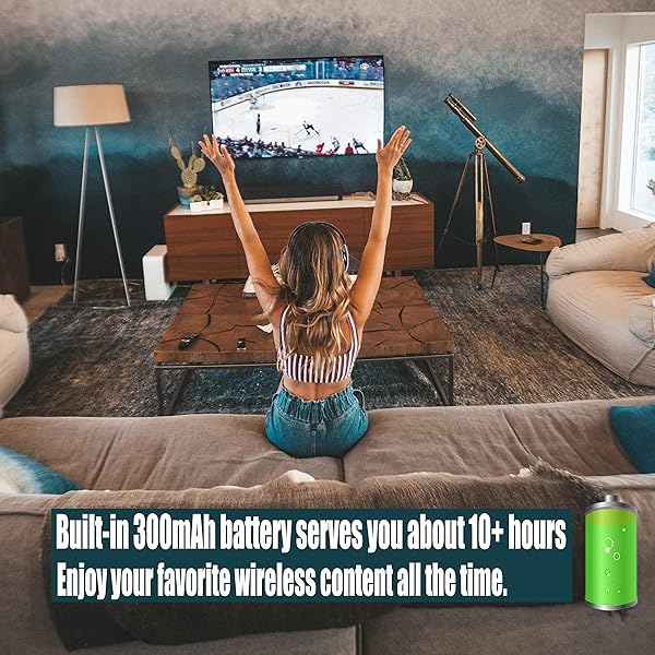 Isobel Isobel Bluetooth 5.3 3-in-1 Transmitter Receiver: Upgrade Your TV & Audio Experience - View 6 of 9