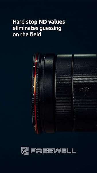 FREEWELL Freewell 82mm Hard Stop Variable ND Filter: 2-5 Stop for Perfect Daylight Shooting - View 5 of 6