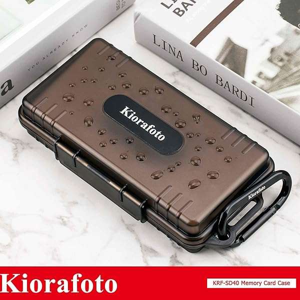 Kiorafoto 40-Slot Durable Memory Card Case - Water-Resistant Organizer for SD, CFexpress, PSV, & Nintendo Switch Games - View 7 of 10