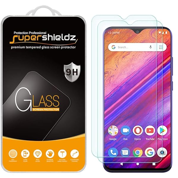 Supershieldz Supershieldz 2 Pack Tempered Glass Screen Protector for BLU G9 Pro Anti Scratch Bubble Free - View 2 of 6