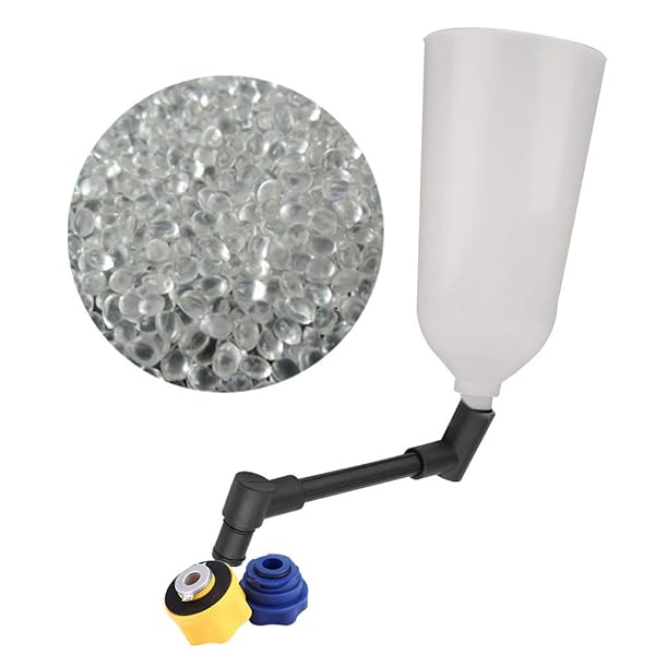 Qiilu Oil Funnel Set 10Pcs Universal Car Engine Oil Fill Kit with Swivel Offset Extension Tube for Easy Oil Filling - View 5 of 7