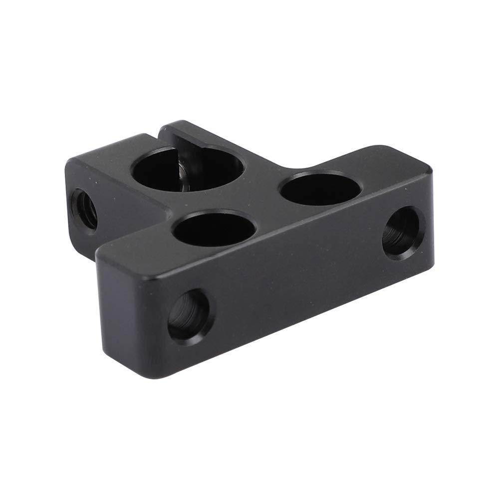 CAMVATE 15mm Single Rod Clamp with 14 Inch Mounting Points for Camera Accessories 2318 - View 6 of 7