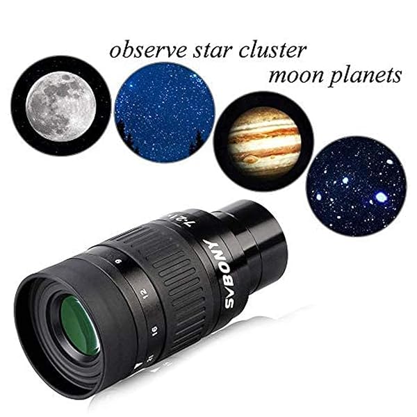 SVBONY "SVBONY SV135 Zoom Eyepiece 7-21mm - Premium 1.25" Telescope Accessory for Astronomical Viewing" - View 7 of 10