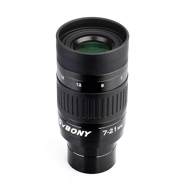 "SVBONY SV135 Zoom Eyepiece 7-21mm - Premium 1.25" Telescope Accessory for Astronomical Viewing"