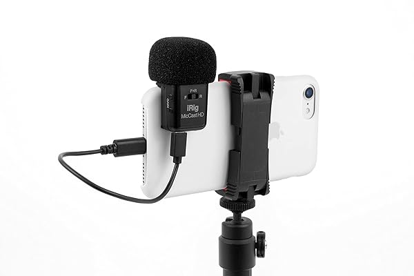 IK Multimedia IK Multimedia iRig Mic Cast HD: Compact Dual-Capsule Microphone for iPhone, iPad & Android - 24-bit, 96 kHz Sound Quality - View 3 of 6