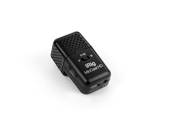 IK Multimedia IK Multimedia iRig Mic Cast HD: Compact Dual-Capsule Microphone for iPhone, iPad & Android - 24-bit, 96 kHz Sound Quality - View 2 of 6