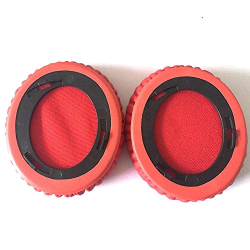 ezonpinzv Monster Beats by Dr Dre Solo HD Headphone Replacement Ear Pads Cushions Cups Cover Repair Parts Red - View 3 of 3