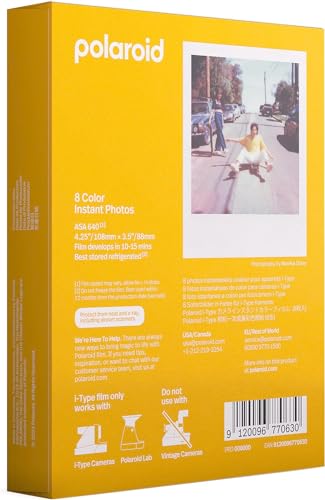 Polaroid Polaroid Originals Instant Color Film for i-Type Cameras 5 Pack 40 Instant Photos Bundle with Cleaning Cloth - View 3 of 6