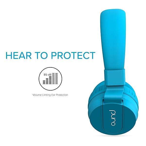 Puro Sound Labs Buy Puro Sound Labs PuroBasic Kids Headphones - Volume Limiting, Foldable, Adjustable, Compatible with Smartphones & Tablets - View 4 of 11